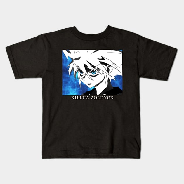 Killua - HxH Kids T-Shirt by Thrillercat